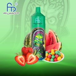 Fumot RandM Tornado Dispositivo vape 9000 pro con batería y pantalla ejuice versión 1 chicle de fresa sandía J6Z0201 RandM Vape Uruguay