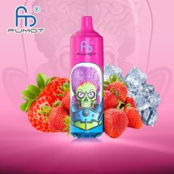 Fumot RandM Tornado Dispositivo vape 9000 pro con batería y pantalla ejuice versión 1 hielo de fresa J6Z0198 RandM Vape Flavors