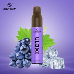 RandM Movkin Ulax Dispositivo de vapeo desechable recargable 6800 (bobina de cerámica) hielo de uva J6Z062 RandM Tornado Uruguay