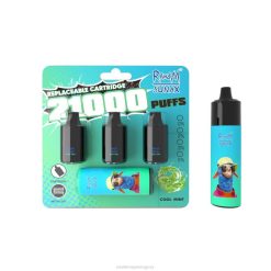 RandM Sunax Dispositivo de vapeo reemplazable con cápsula de control de flujo de aire 21000 1 ud. menta fresca J6Z0265 RandM Vape Discount Code