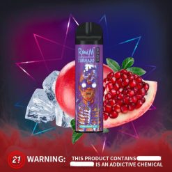 RandM Tornado Dispositivo vapeador con control de flujo de aire 8000 1 ud. hielo de granada J6Z0246 RandM Vape Buy Online