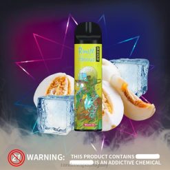 RandM Tornado Dispositivo vapeador con control de flujo de aire 8000 1 ud. hielo de melón J6Z0244 RandM Vape Sale