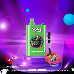 RandM Vome Monster Dispositivo vape pod con control de flujo de aire 10000 1 pieza bayas mixtas J6Z0278 RandM Vape Flavors