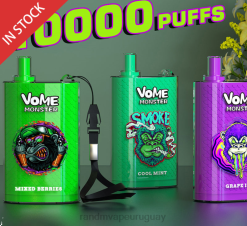 RandM Vome Monster Dispositivo vape pod con control de flujo de aire 10000 1 pieza hielo exuberante J6Z0277 RandM Tornado Vape Shop